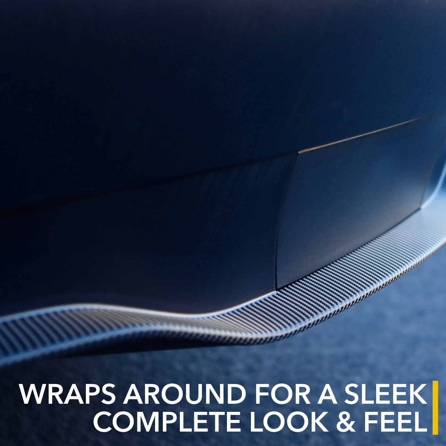 Diffuser Lip Wrap | Carbon Fiber Decal for 2019-2025 Tesla Model Y