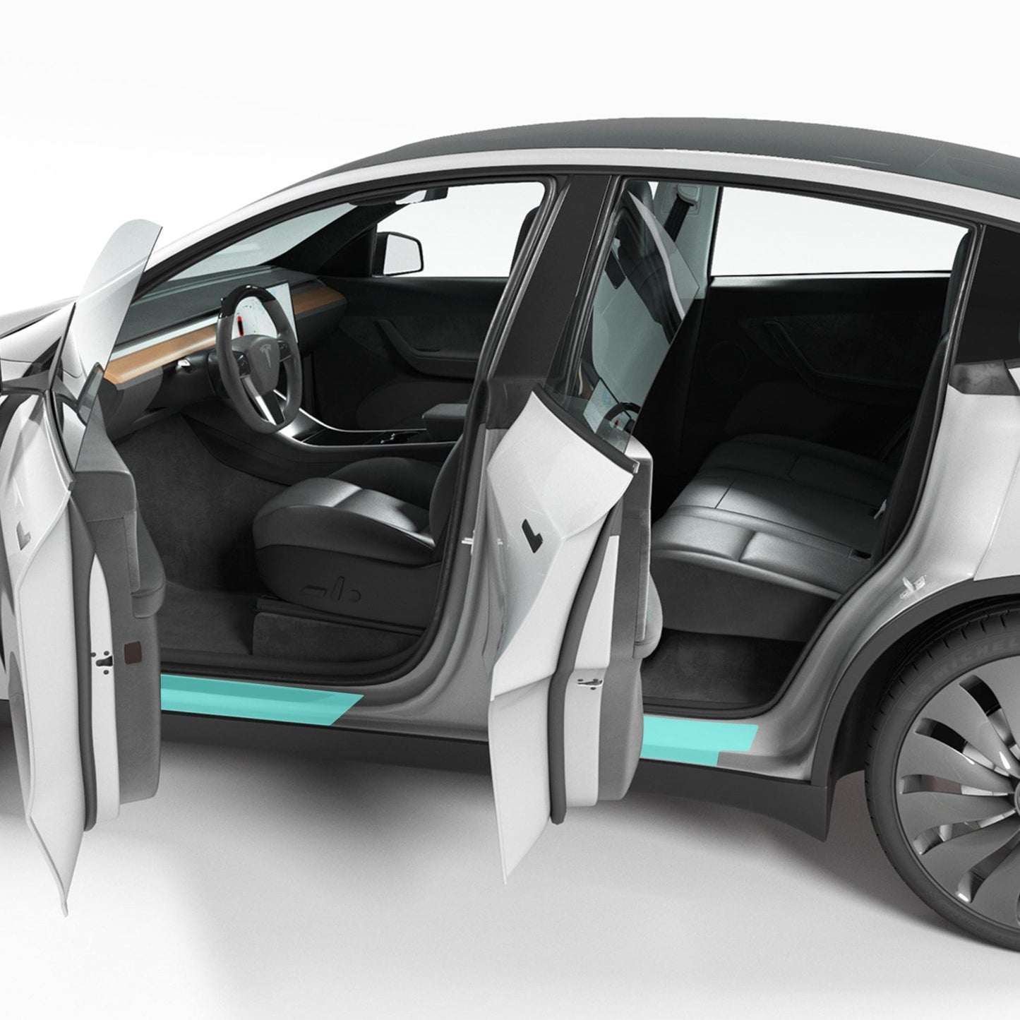 Door Entry PPF | Paint Protection Film for 2019-2025 Tesla Model Y