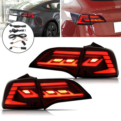 TESERY Full LED Tail Light for Tesla Model 3/Y