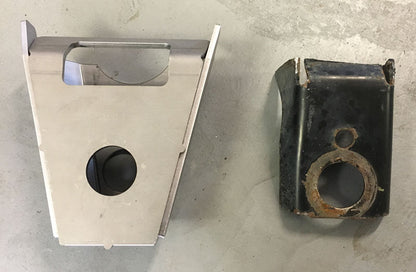TJ Boatside Body Mounts - 1.25 inch lift