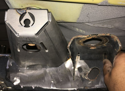 TJ Boatside Body Mounts - 1.25 inch lift