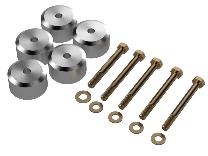 TJ Aluminum Body Mount Spacer Kit