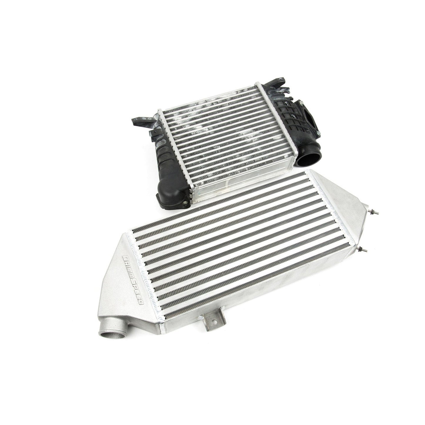 GrimmSpeed Top Mount Intercooler Kit - Raw - 2005-09 Subaru Legacy GT, 2005-09 Subaru Outback XT GRM090027