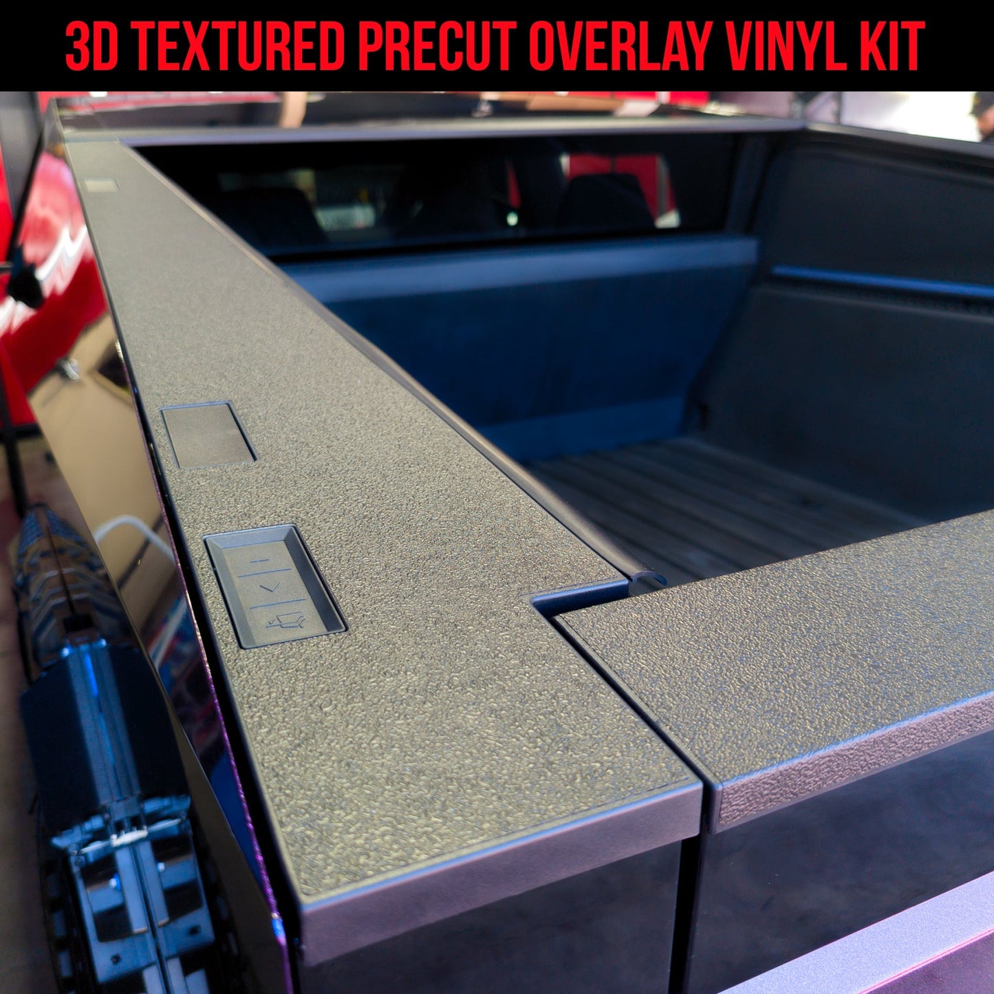 Cybertruck Cargo Bed Surround Protection Armor Vinyl DIY Kit | TOProtect