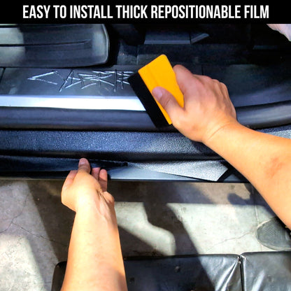 Cybertruck Door Sill Jamb Protection Armor Vinyl DIY Kit | TOProtect