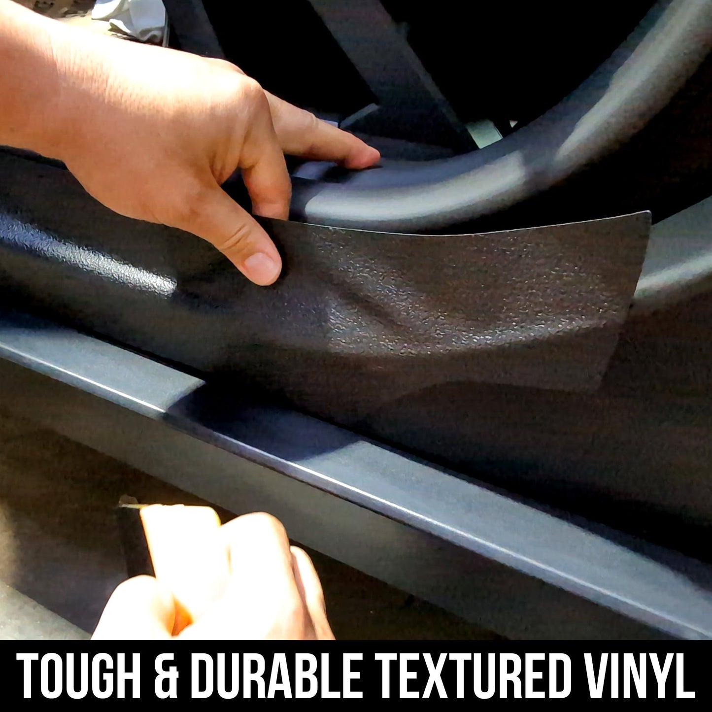 Cybertruck Door Sill Jamb Protection Armor Vinyl DIY Kit | TOProtect