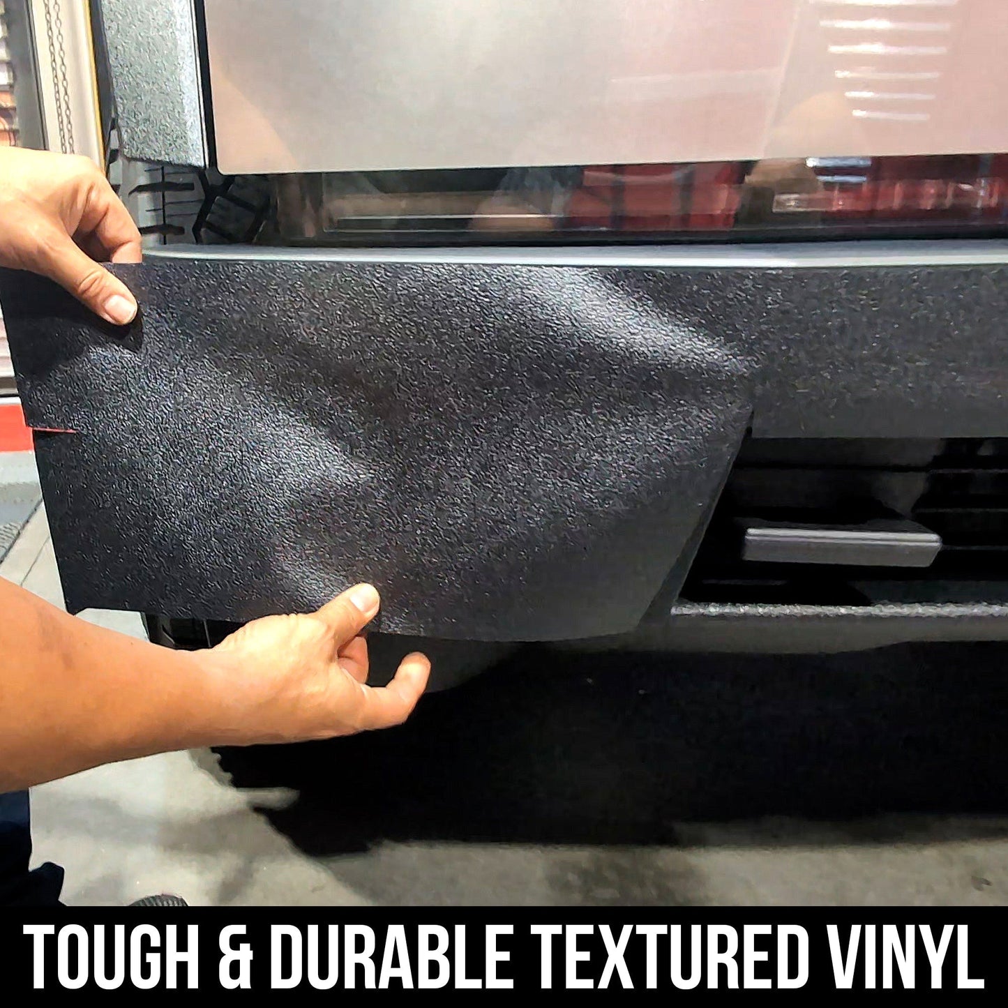 Cybertruck Front Bumper Protection Armor Vinyl DIY Kit | TOProtect