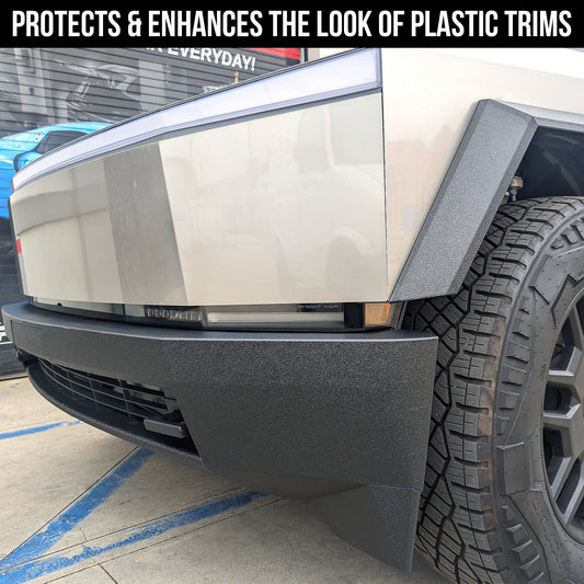 Cybertruck Front Bumper Protection Armor Vinyl DIY Kit | TOProtect