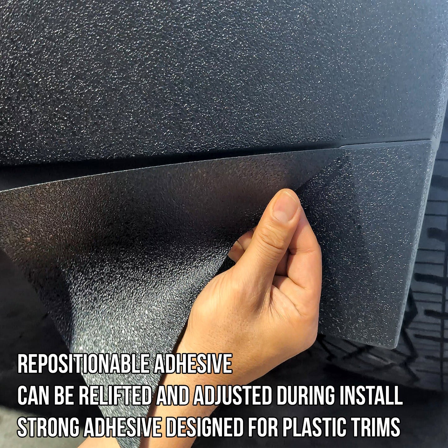 Cybertruck Front Bumper Protection Armor Vinyl DIY Kit | TOProtect