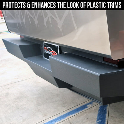 Cybertruck Rear Bumper Protection Armor Vinyl DIY Kit | TOProtect