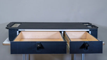 Toyota Land Cruiser 1998-2007 100 Series - Side x Side Drawer Module with Fitted Top Plate