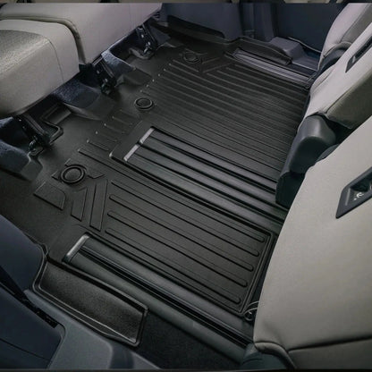 SMARTLINER Custom Fit Floor Liners For 2021-2026 Toyota Sienna with 2nd Row Bucket Seats and Spare Tire