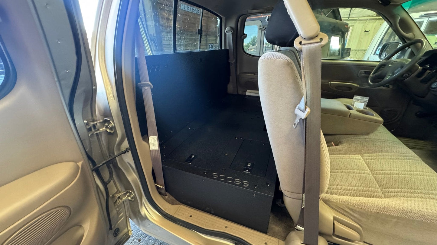 Toyota - Tundra - 2000-2006 - 1st Gen - Access Cab - Explore Series - Seat Delete Plate System - Second Row - 100%