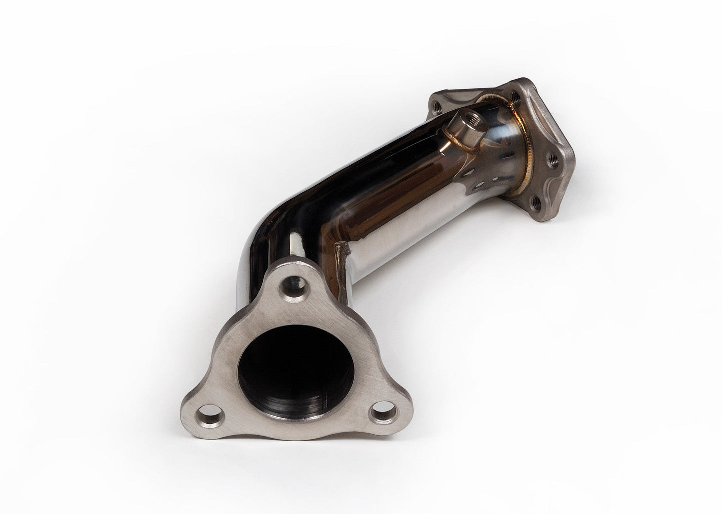 TR Subaru Single Scroll Unequal Length Exhaust Manifold with 3 bolts Up-pipe Stock Replacement for EJ20/EJ25
