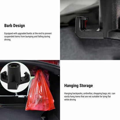 Trunk Hook Grocery Bag Hook for Tesla Model 3