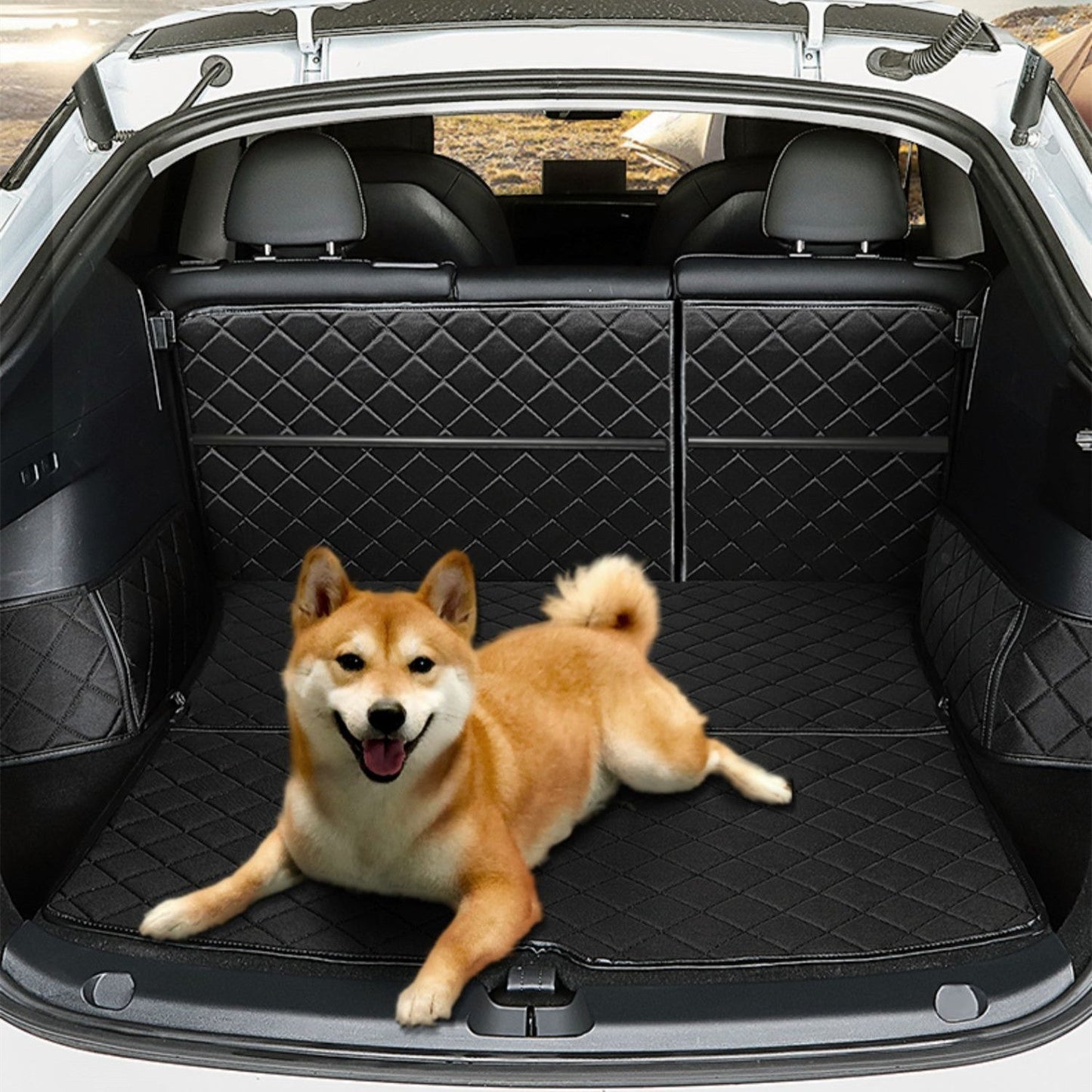 Trunk Mat Waterproof Car Dog Cover for Model Y | TESERY