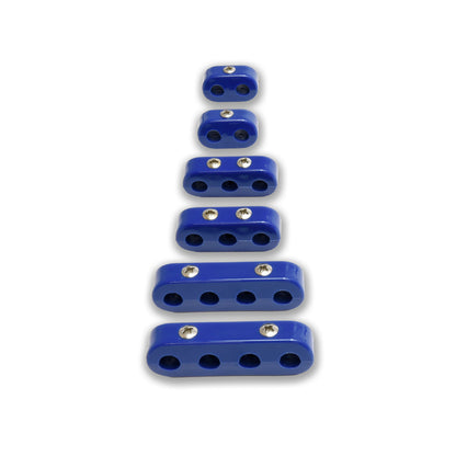 Taylor Cable 7-8mm Horizontal Wire Loom Kit blue 42560