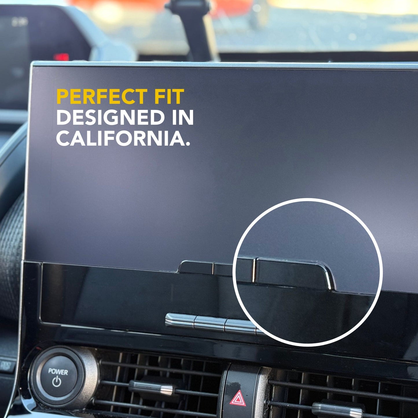 12.3" Screen Protector | Toyota bZ4X - Shockproof Ultra Tough 9H PET