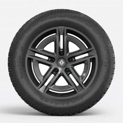 Wheels Vinyl Covers | Spokes Color Wrap Chrome Delete for Rivian R1T & Rivian R1S