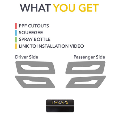 Door Handles PPF | Anti-Scratch Paint Protection Film for Tesla Tesla Model 3 / Model Y