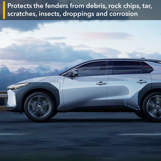 Rear Fenders PPF | Paint Protection Film for Toyota bZ4X 2024 2025