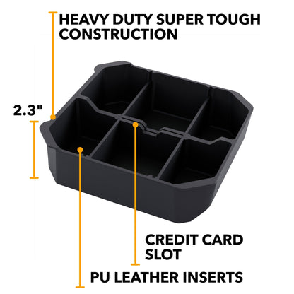 Armrest Organizer | Tesla Cybertruck - Center Console Storage Insert