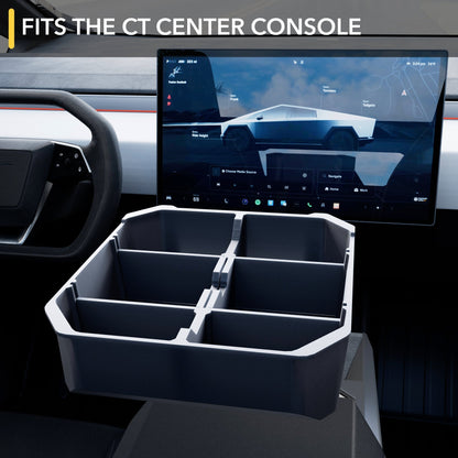 Armrest Organizer | Tesla Cybertruck - Center Console Storage Insert