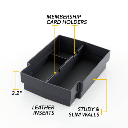 Armrest Organizer | Toyota bZ4X 2024-2024 - Center Console Storage Insert