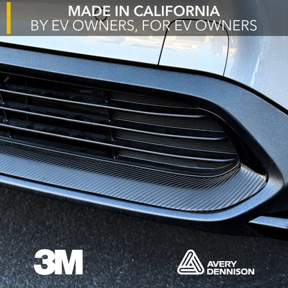 Front Lower Lip Wrap | Toyota bZ4X 2024-2025 - Chin Spoiler Vinyl Cover