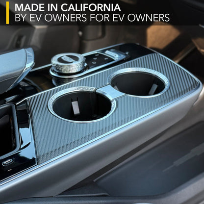 Interior Vinyl Wrap Kit | Cadillac LYRIQ 2023-2026 - Premium Carbon Fiber Style