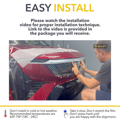 Bumper Grille PPF | Paint Protection Film for Cadillac OPTIQ