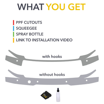 Bumper Lip PPF | Paint Protection Film for Rivian R1T / R1S 2021-2026