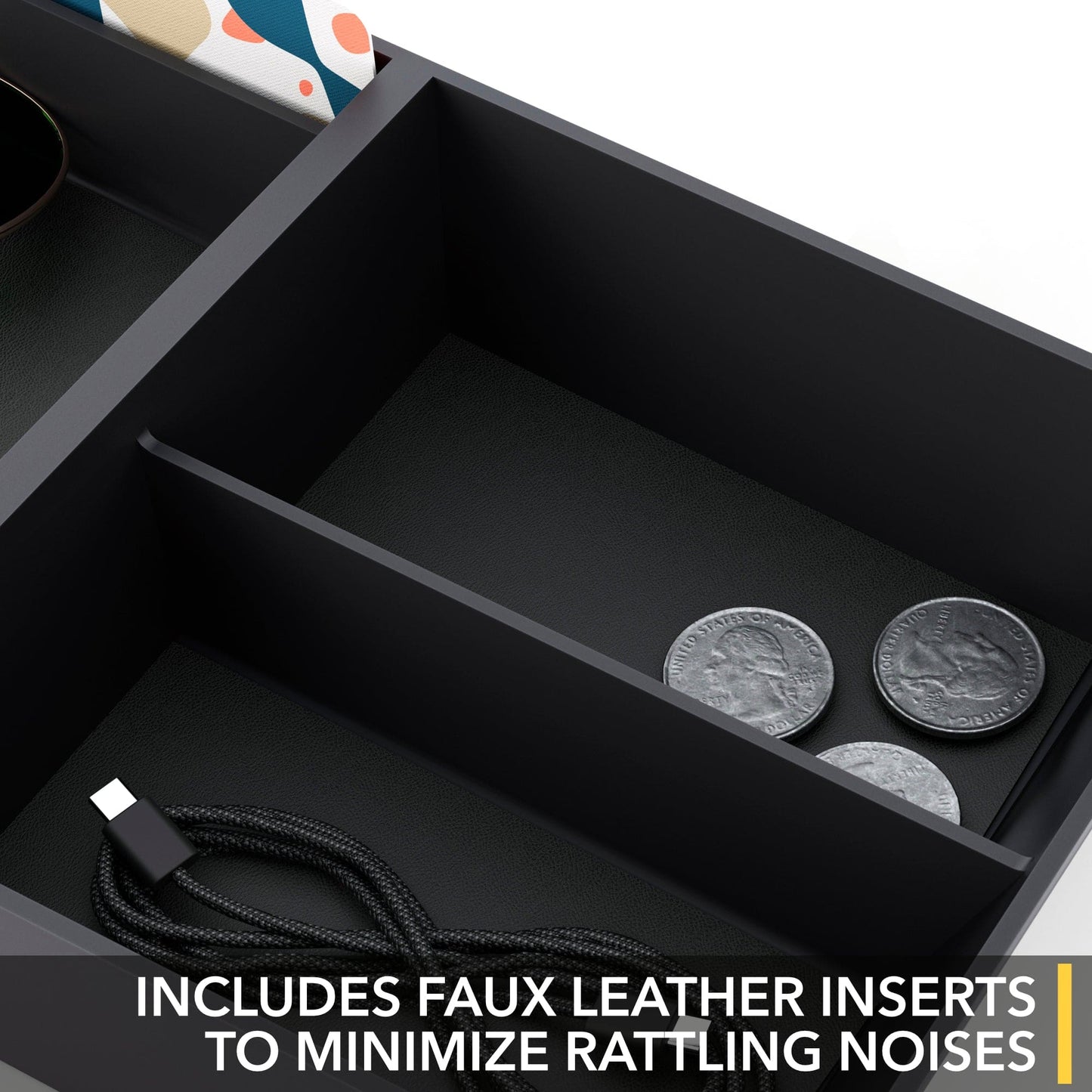Center Console Storage Tray | Mustang Mach-E 2021-2024 Armrest Organizer