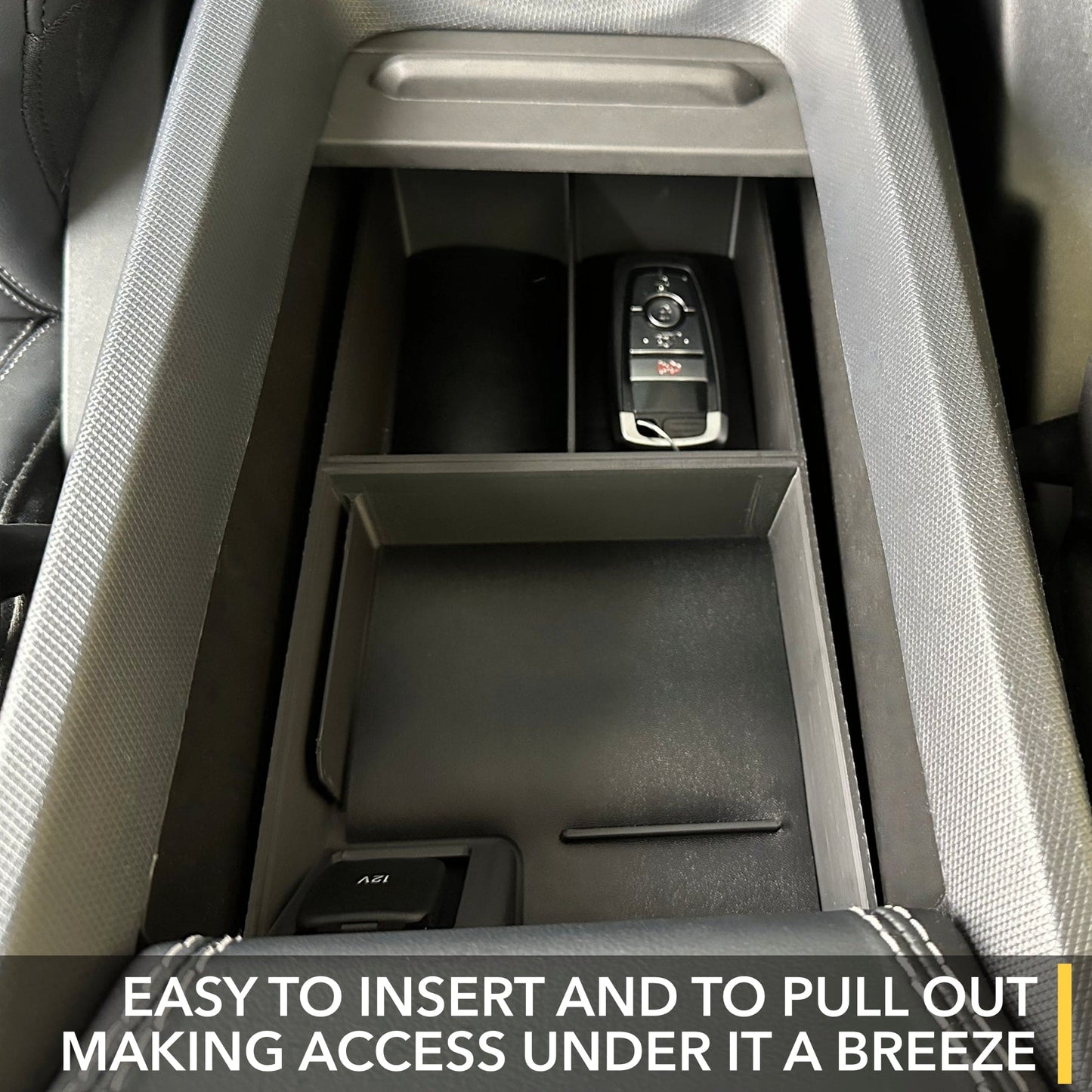 Center Console Storage Tray | Mustang Mach-E 2021-2024 Armrest Organizer