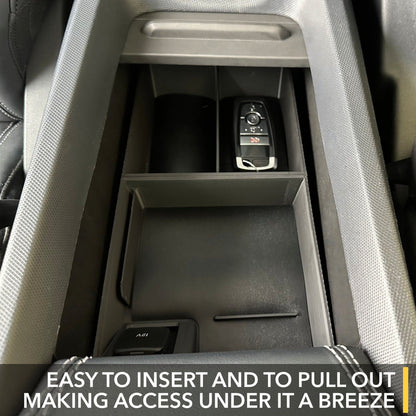 Center Console Storage Tray | Mustang Mach-E 2021-2024 Armrest Organizer