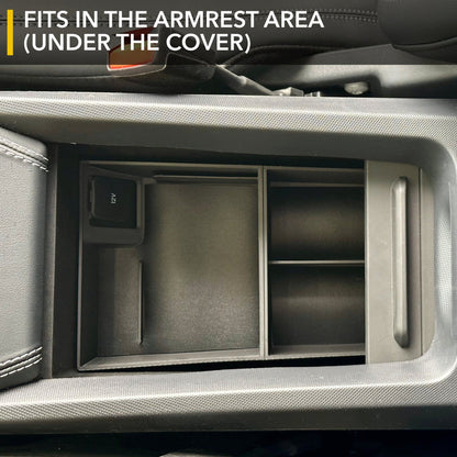 Center Console Storage Tray | Mustang Mach-E 2021-2024 Armrest Organizer