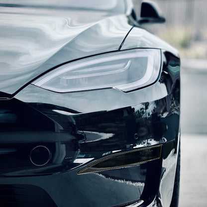 Fog Lights Smoke Tint | Tesla Model S / Model X 2021-2026