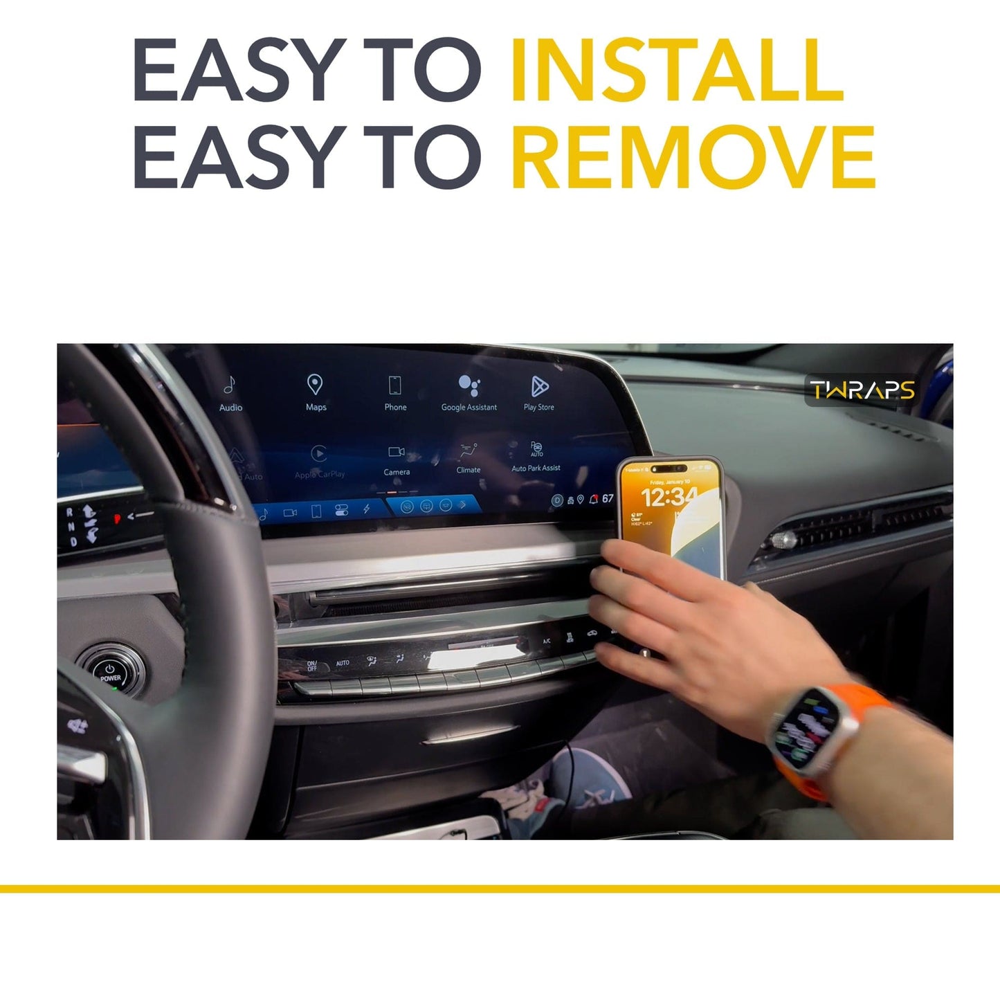 Dashboard Phone Mount / Qi2 Charger | Cadillac LYRIQ - Phone Holder