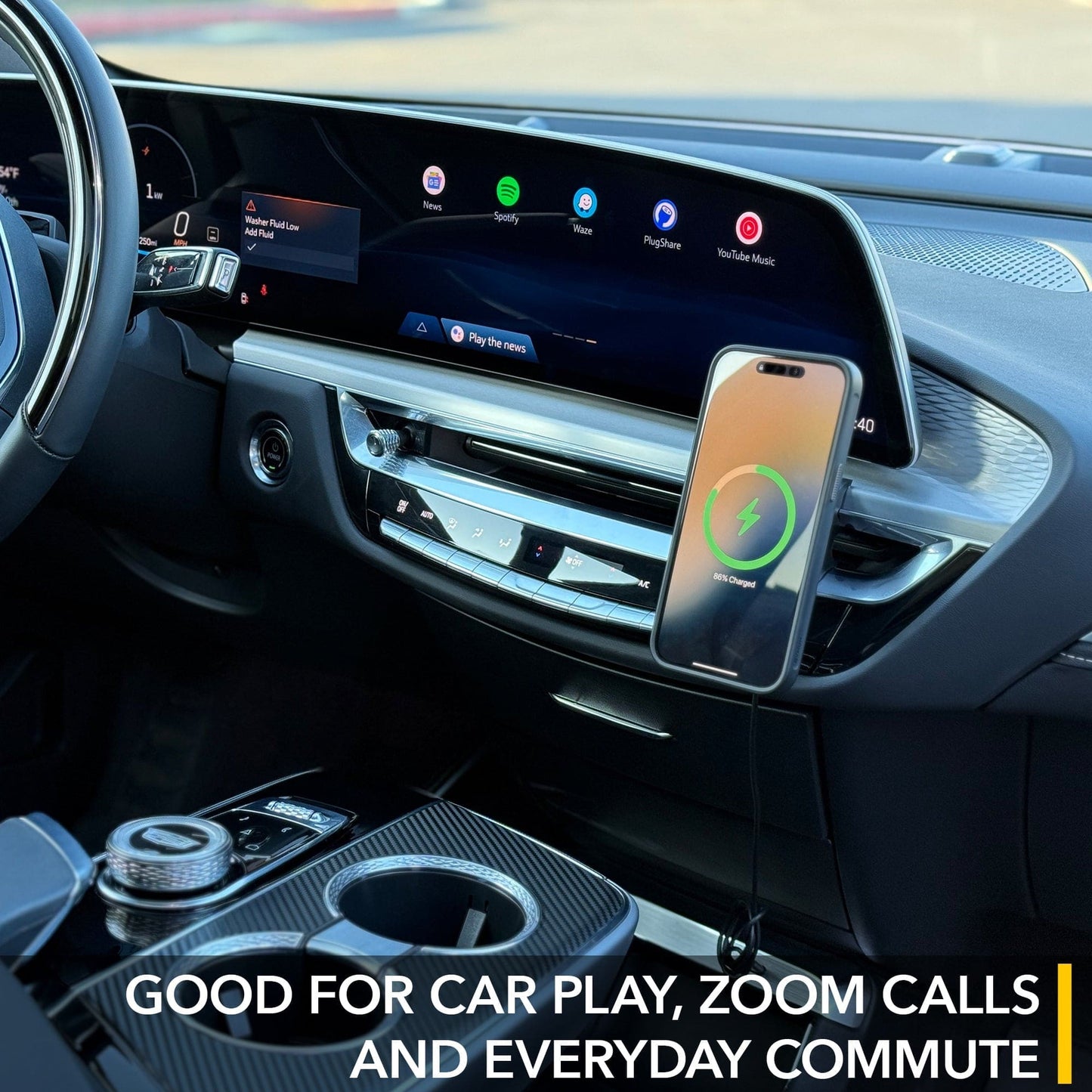 Dashboard Phone Mount / Qi2 Charger | Cadillac LYRIQ - Phone Holder