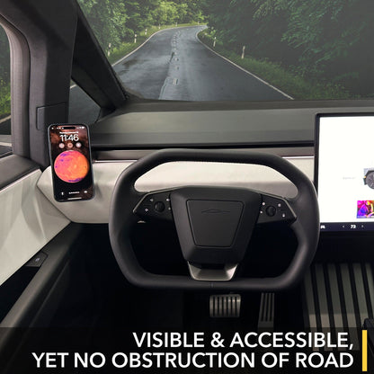 Dashboard Phone Mount / Qi2 Charger | Tesla Cybertruck - Phone Holder