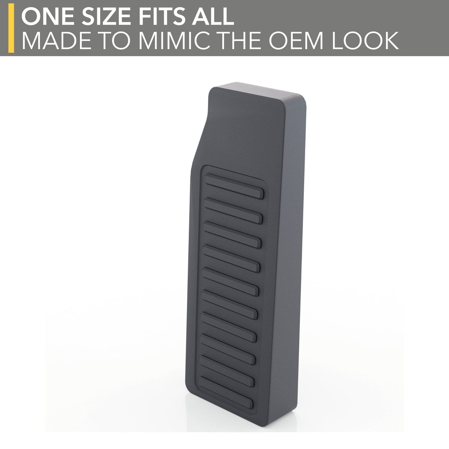 Dead Pedal Riser | Footrest Extender for Rivian R1S & R1T 2021-2026