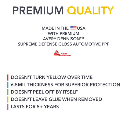 Door Edge Protector PPF | Clear 8mil Paint Protection Film Guard