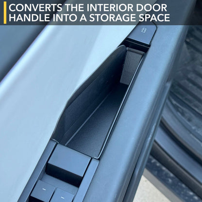 Door Handle Inserts | Tesla Cybertruck - Front Door Storage Tray