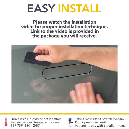 Door Handles Area PPF | Anti Scratch Paint Protection Film Cover for Rivian R1S & R1T