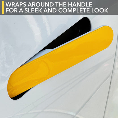 Door Handles Vinyl Covers | Rivian R1T / R1S 2021-2026 Carbon Fiber Wrap