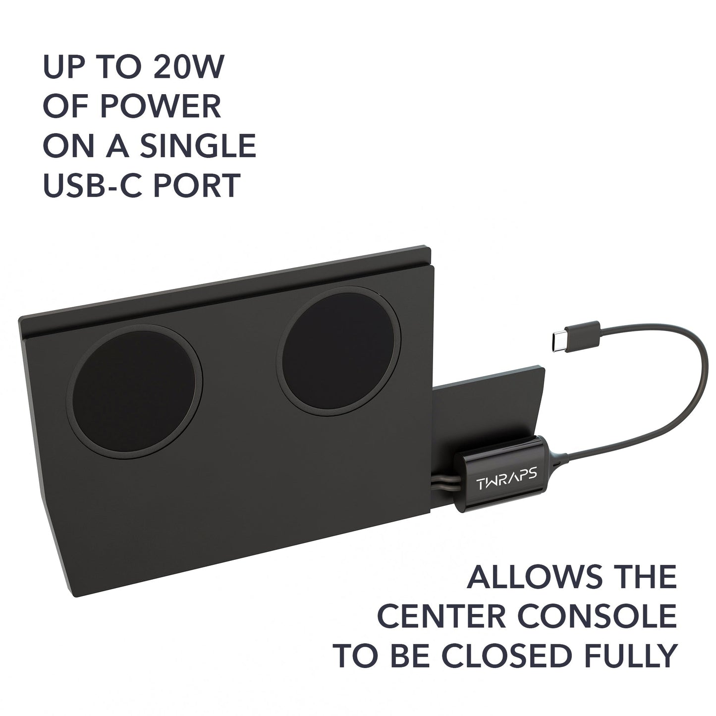 Dual Wireless Charger | GMC Hummer EV 2022-2026 MagSafe Compatible