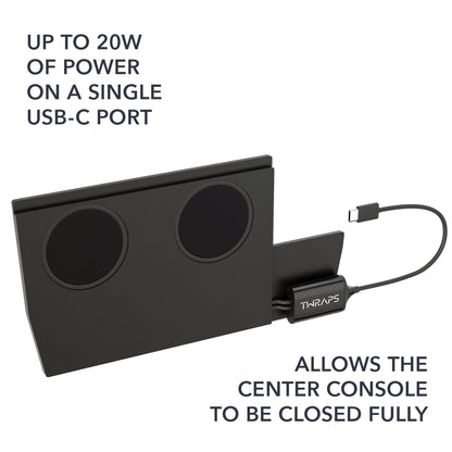 Dual Wireless Charger | GMC Hummer EV 2022-2026 MagSafe Compatible