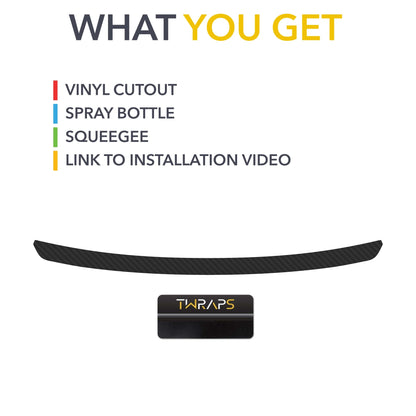 Front Lip Vinyl Wrap | Air Dam Cover for Rivian R1T & R1S 2021-2026