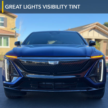 Headlights Tint PPF | Cadillac LYRIQ 2023-2026 - Smokey Headlamp Cover