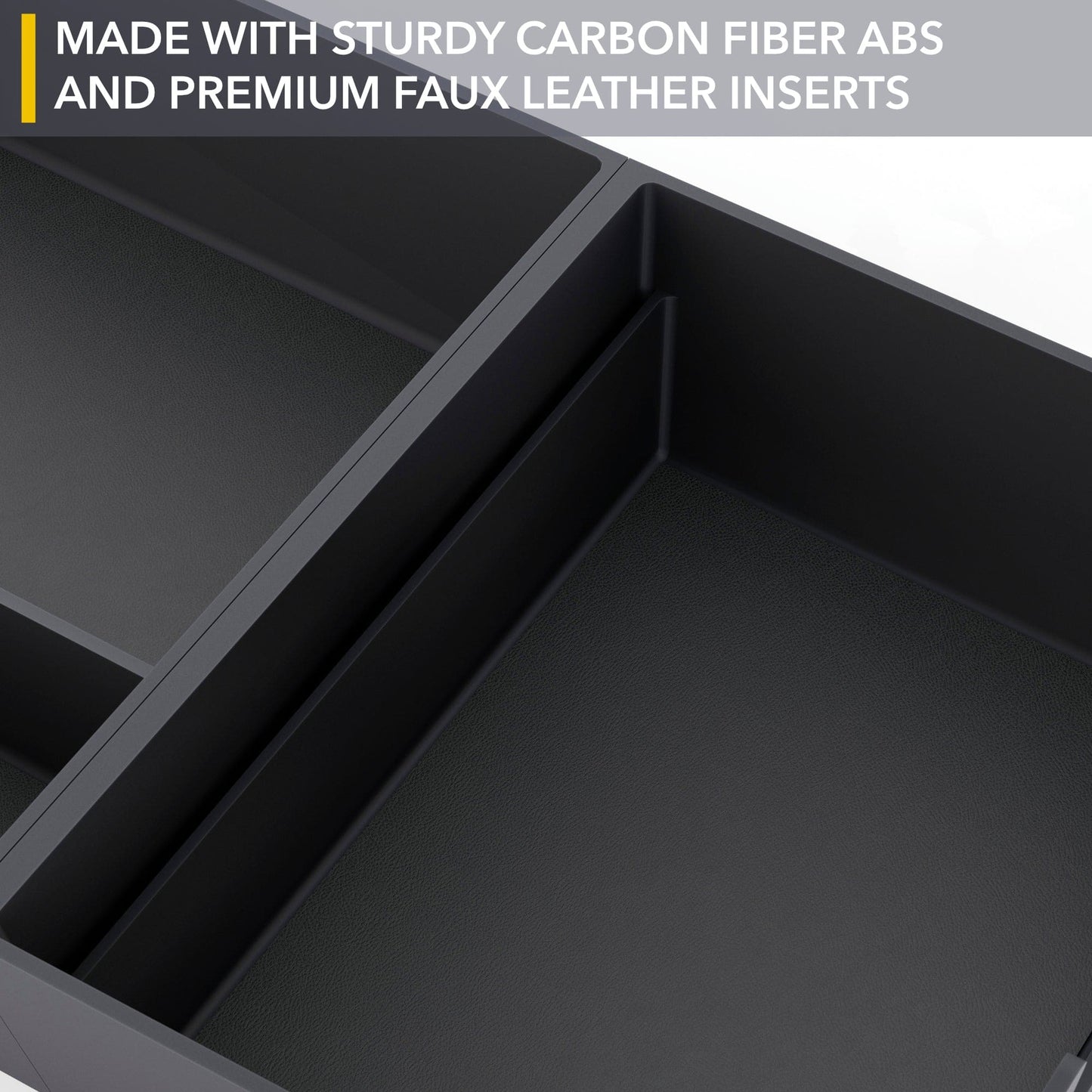 Lower Center Console Organizer | Tesla Model S / Tesla Model X 2021-2026